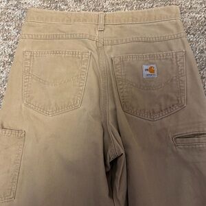 Carhartt Tan Work Pants-Flame resistant